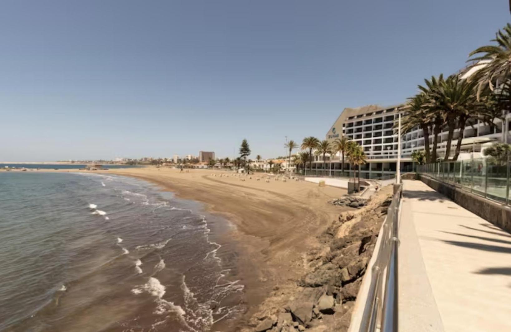 Apartamento PERFECTA UBICACION!!! San Agustin terraza vistas al mar San Bartolomé Exterior foto