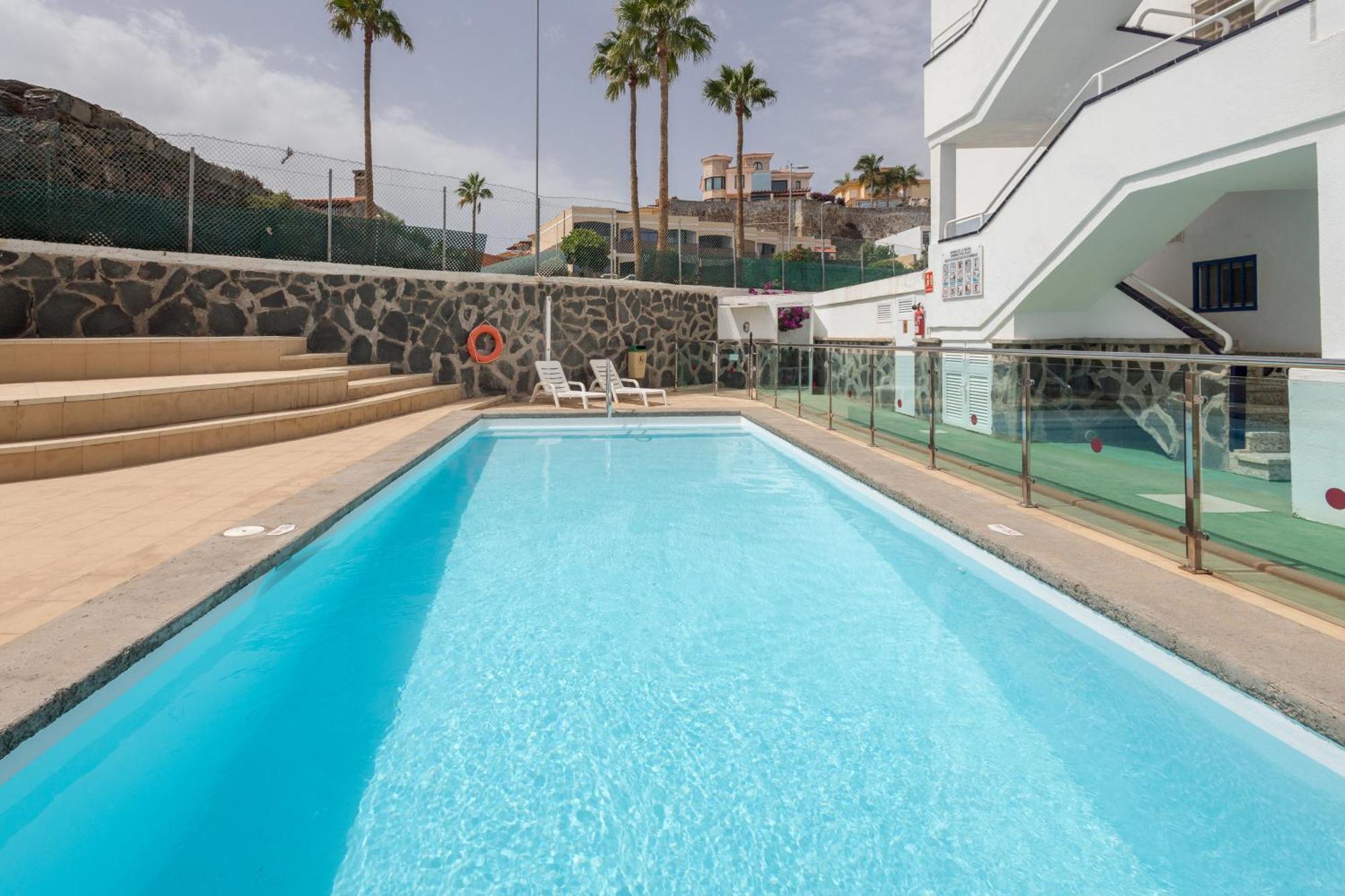 Apartamento PERFECTA UBICACION!!! San Agustin terraza vistas al mar San Bartolomé Exterior foto