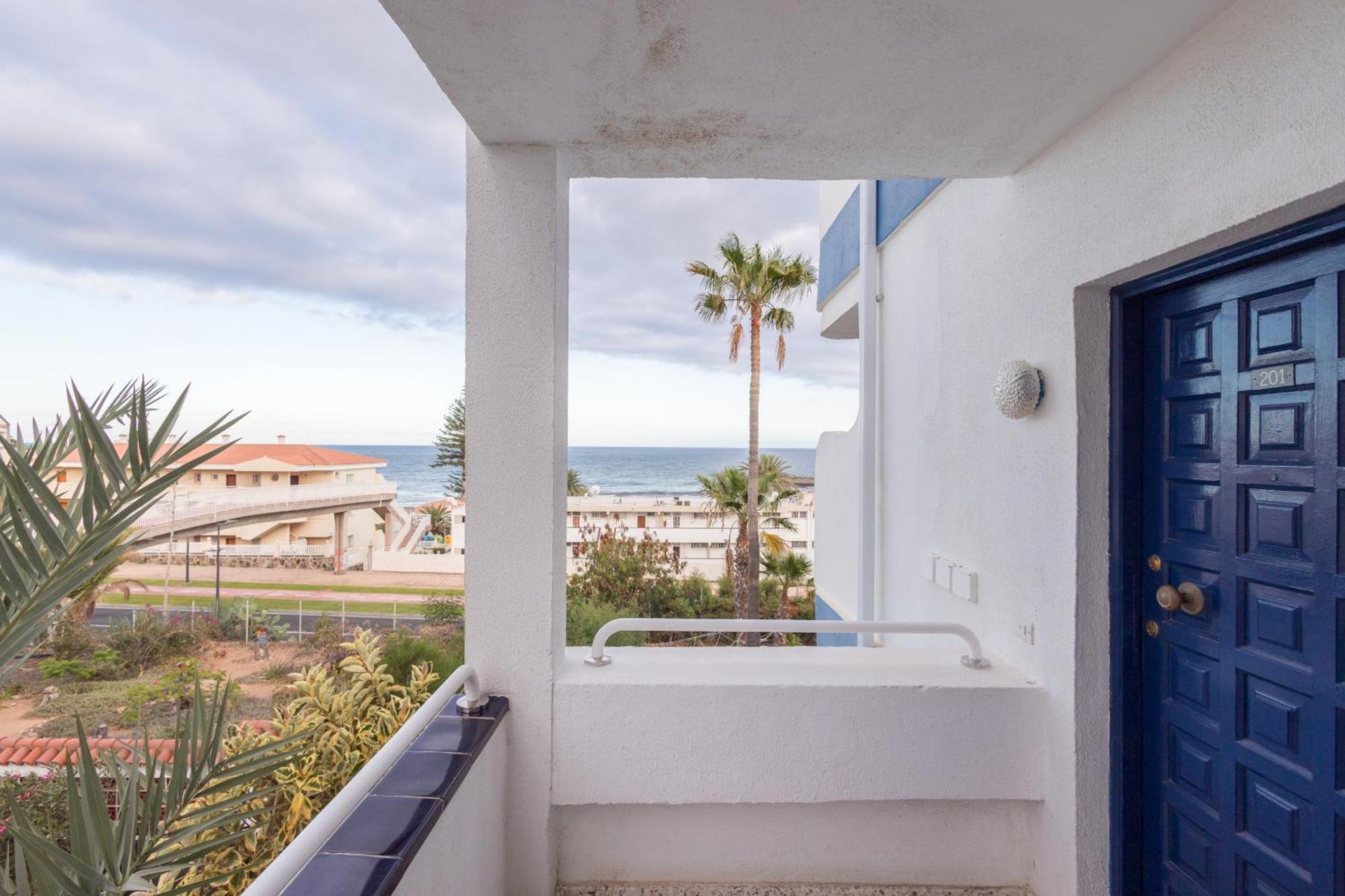 Apartamento PERFECTA UBICACION!!! San Agustin terraza vistas al mar San Bartolomé Exterior foto