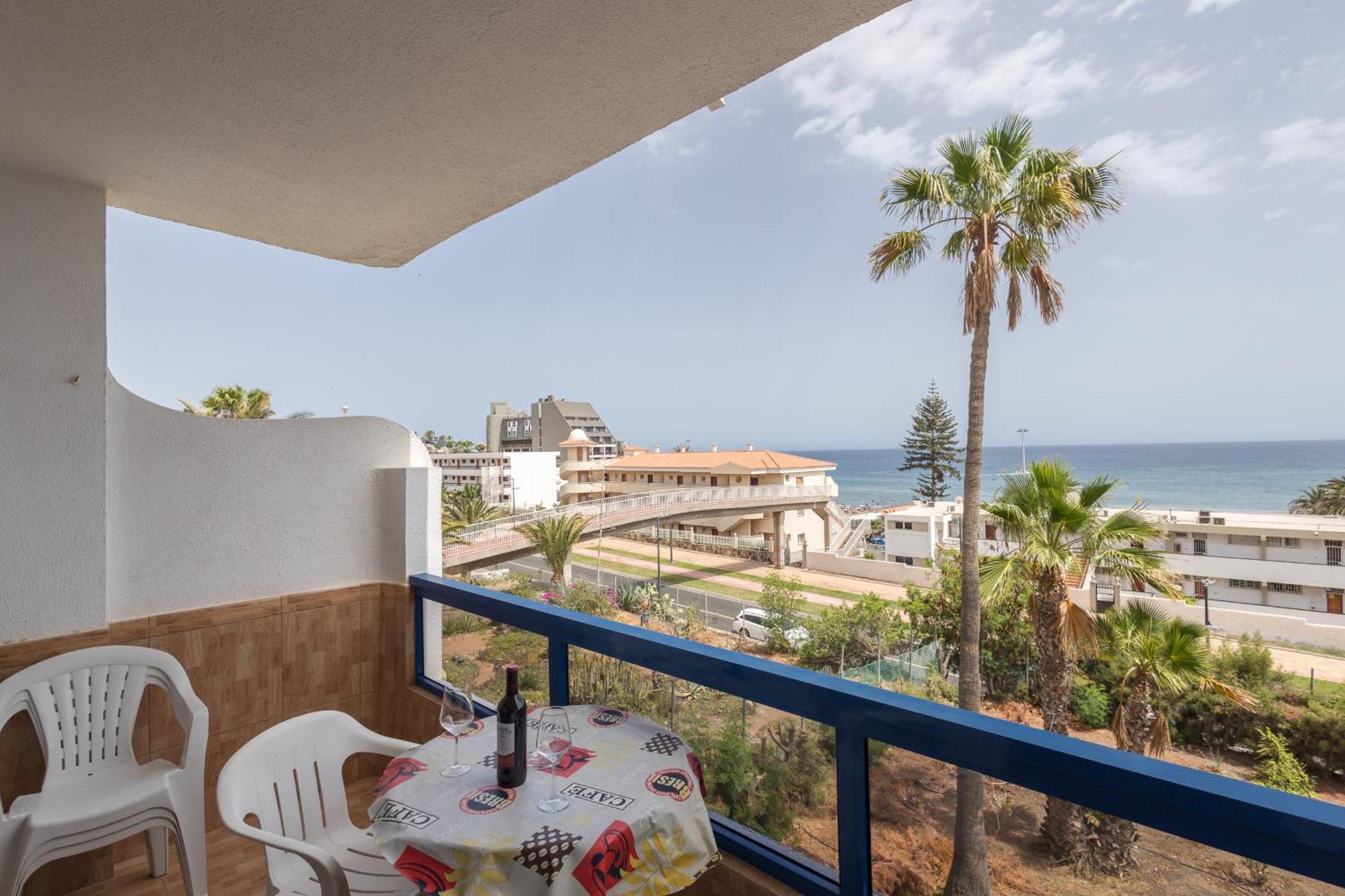 Apartamento PERFECTA UBICACION!!! San Agustin terraza vistas al mar San Bartolomé Exterior foto