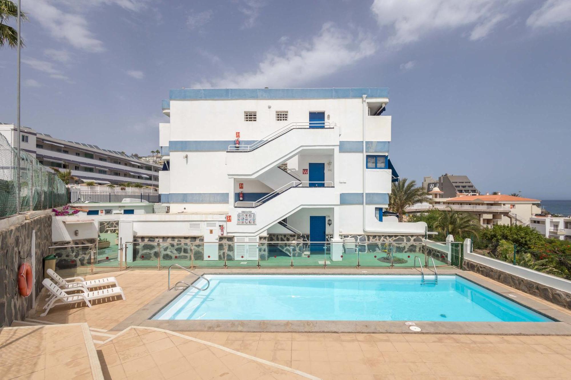 Apartamento PERFECTA UBICACION!!! San Agustin terraza vistas al mar San Bartolomé Exterior foto