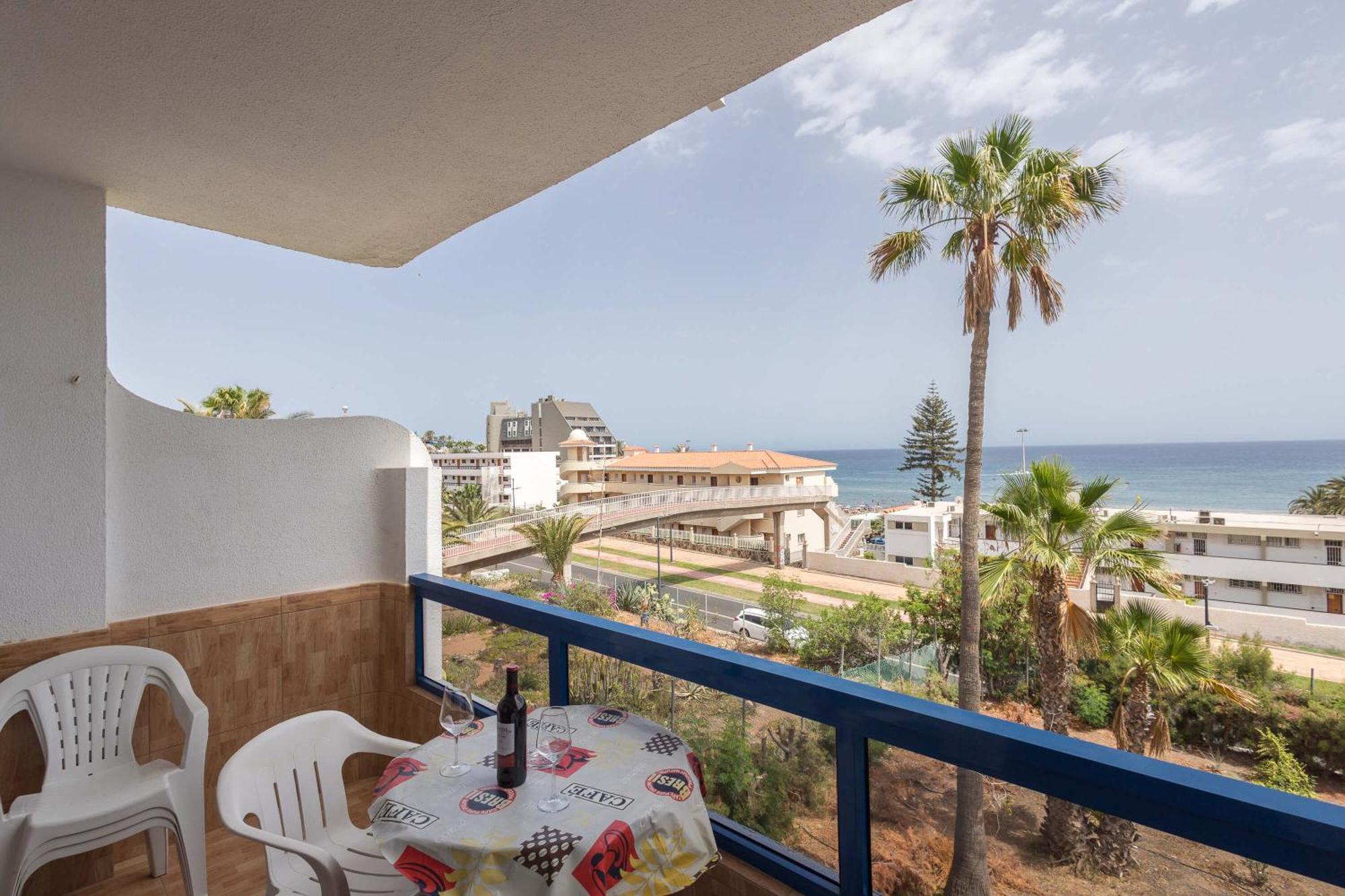 Apartamento PERFECTA UBICACION!!! San Agustin terraza vistas al mar San Bartolomé Exterior foto